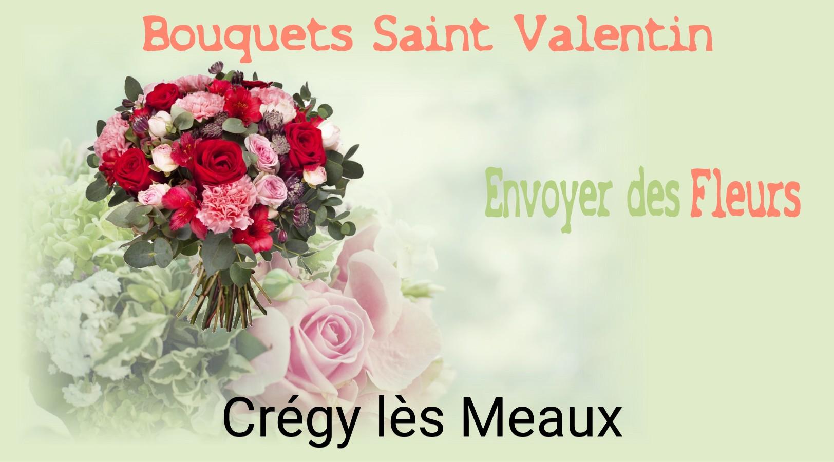 Roses de Saint-Valentin livrées à Crégy-lès-Meaux